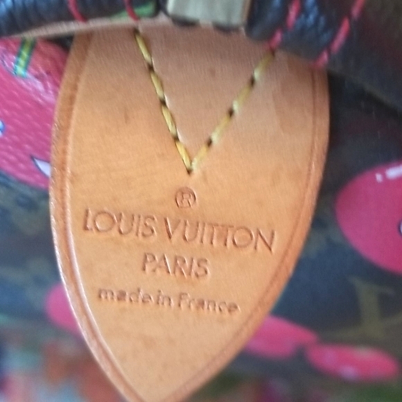 LOUIS VUITTON Speedy 45 Marc Jacobs Carry On Travel LV Cherry Cerises Duffle Bag - Picture 12 of 16